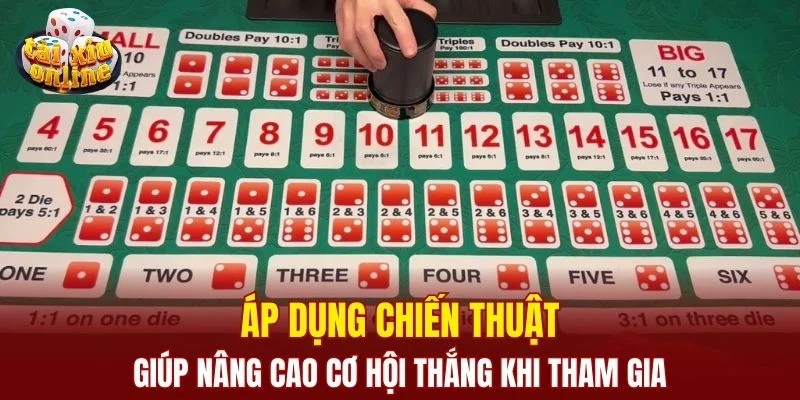 Áp dụng chiến thuật giúp nâng cao cơ hội thắng khi tham gia